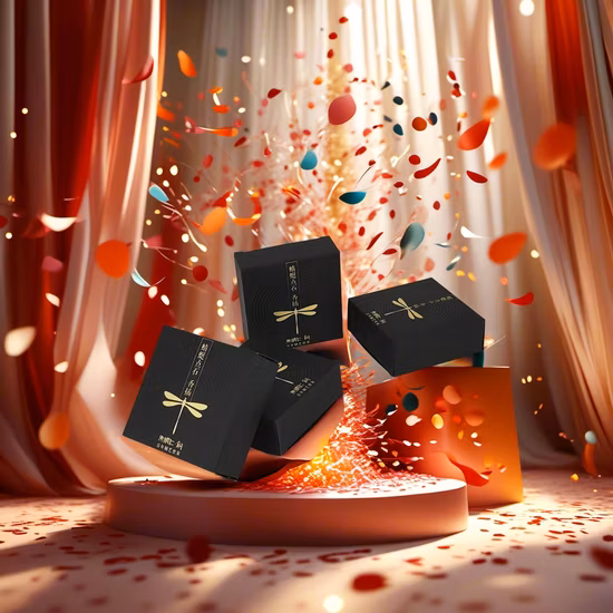 Maßgeschneiderte, elegante, ausgefallene, lebensmittelechte Schokoladen-Geschenk-Einzelhandels-Magnetverschluss-Parfüm-Kosmetik-Verpackungspapier-Flip-Box mit Kunststoffeinsatz